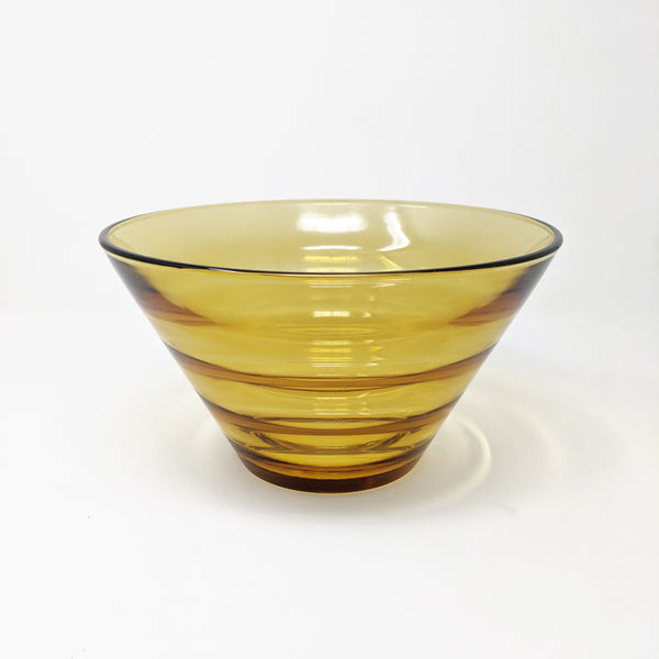Vintage Amber Bowl